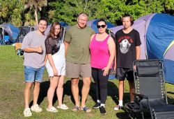 Family camping Florida Springs 4-6 October