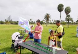 Family kite flying (Past)