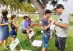 Family kite flying (Past)