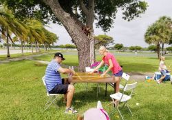 Family kite flying (Past)