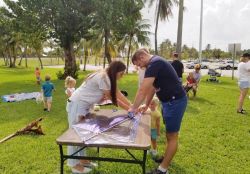 Family kite flying (Past)